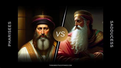 what is the difference between pharisees and sadducees